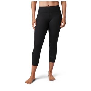 Women's 5.11 PTR Capri Legging Black Size XL